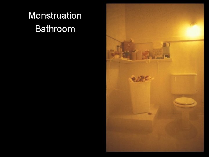 Menstruation bathroom Menstruation Bathroom 