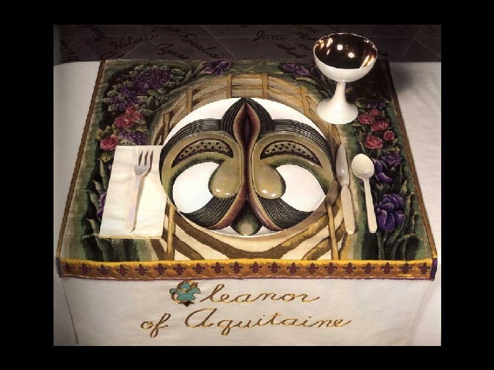 Dinner Party Eleanor Aquitaine 