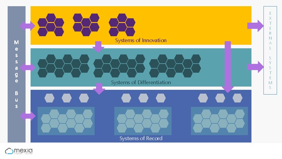 Systems of Innovation Systems of Differentiation Systems of Record E X T E R