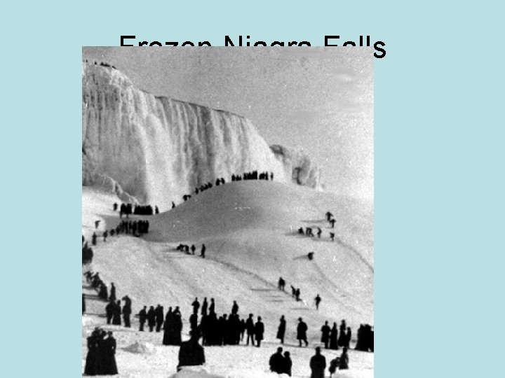 Frozen Niagra Falls 