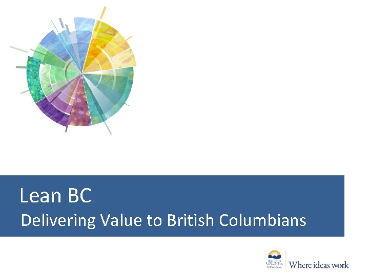  Lean BC Delivering Value to British Columbians 