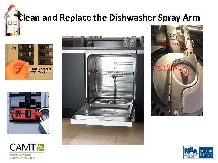 Clean and Replace the Dishwasher Spray Arm 