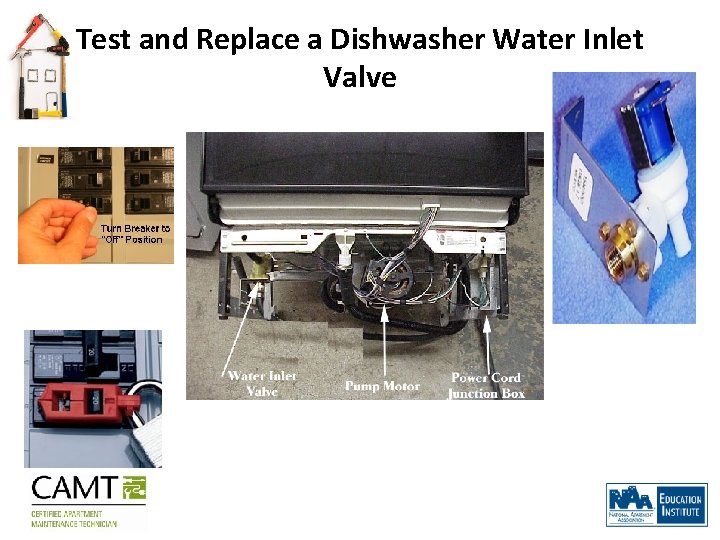Test and Replace a Dishwasher Water Inlet Valve 