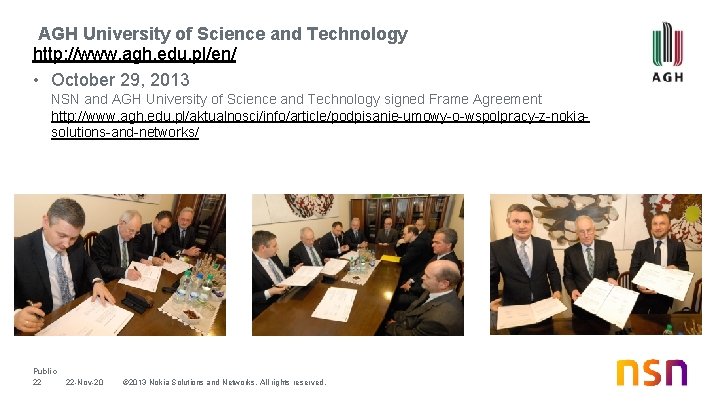 AGH University of Science and Technology http: //www. agh. edu. pl/en/ • October 29, AGH University of Science and Technology http: //www. agh. edu. pl/en/ • October 29,