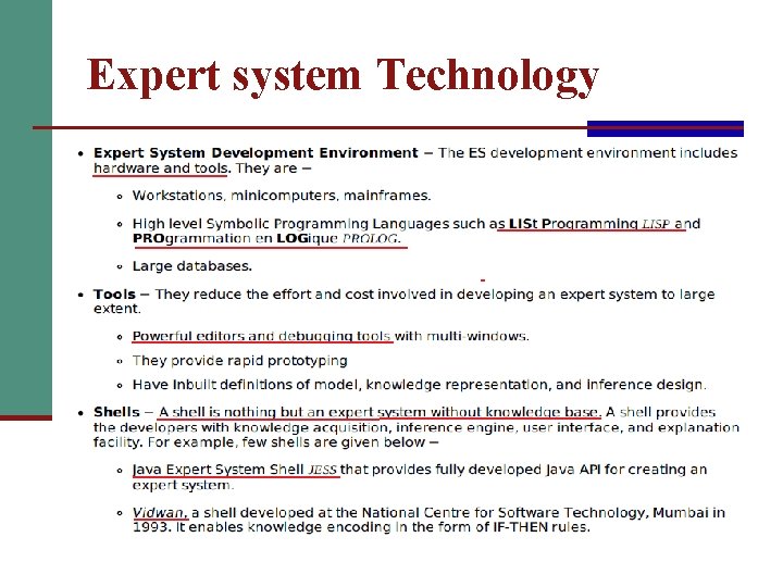 Expert system Technology 24 