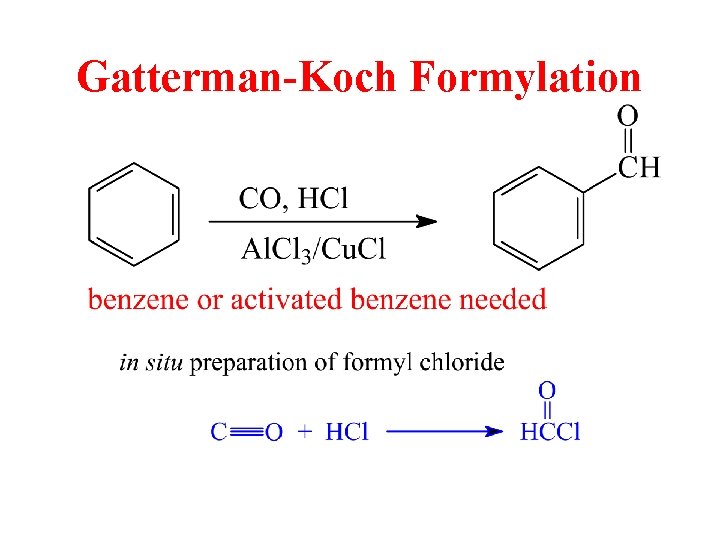 Gatterman-Koch Formylation Gatterman-Koch Formylation