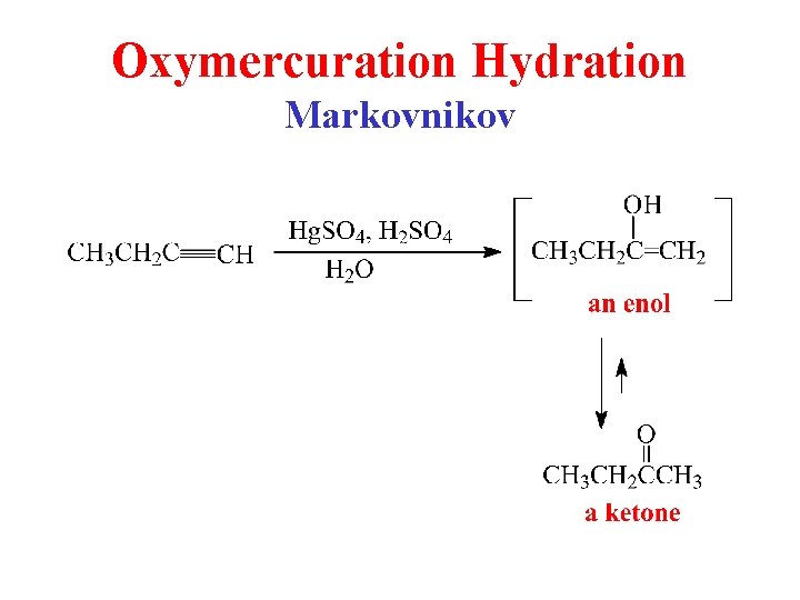 Oxymercuration Hydration Markovnikov Oxymercuration Hydration Markovnikov
