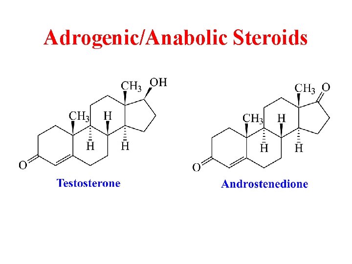 Adrogenic/Anabolic Steroids Adrogenic/Anabolic Steroids