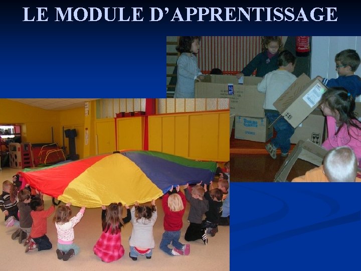 LE MODULE D’APPRENTISSAGE 