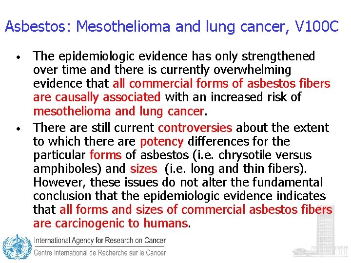 carcinoma vs mesothelioma