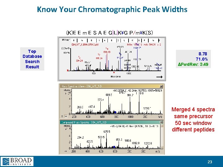 Know Your Chromatographic Peak Widths (K)E E m E S A E G|L|KG P/mK(S)