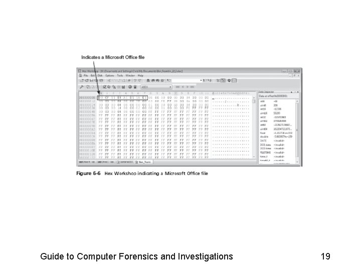 Guide to Computer Forensics and Investigations 19 