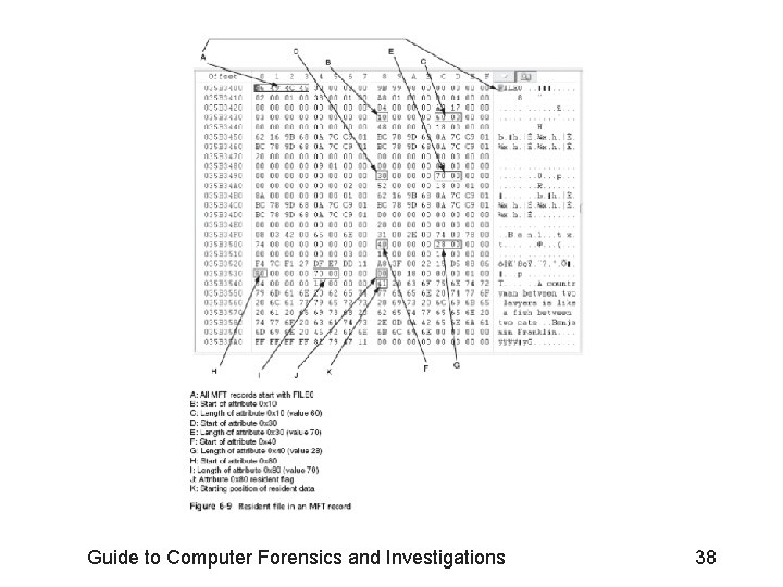 Guide to Computer Forensics and Investigations 38 