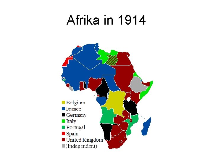 Afrika in 1914 