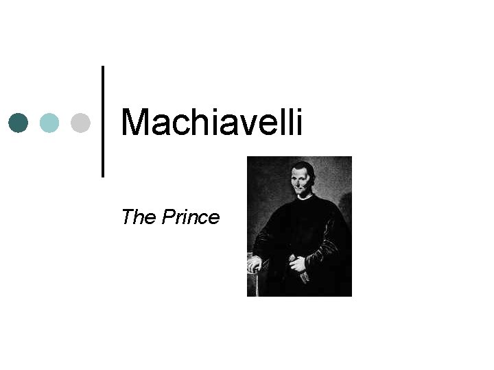 Machiavelli The Prince 