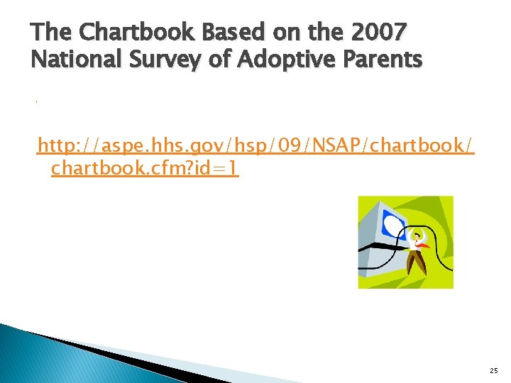 The Chartbook Based on the 2007 National Survey of Adoptive Parents http: //aspe. hhs.