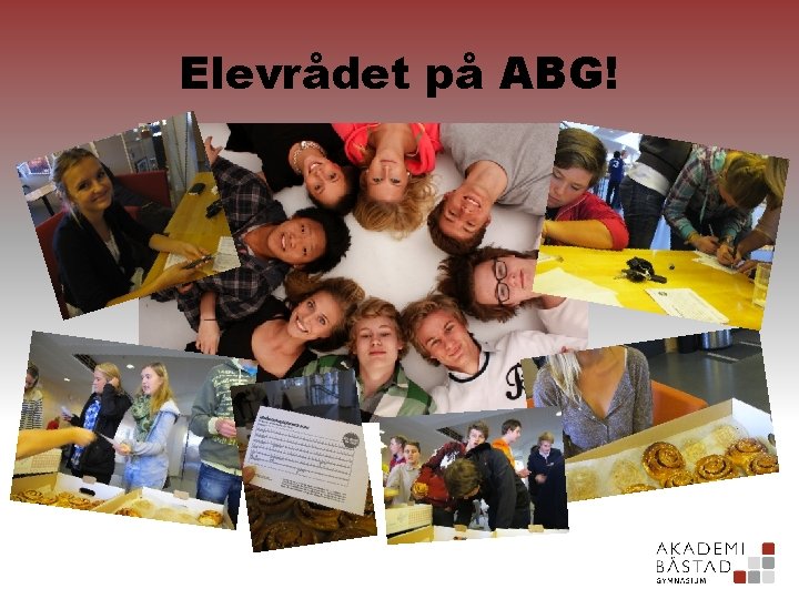 Elevrådet på ABG! 