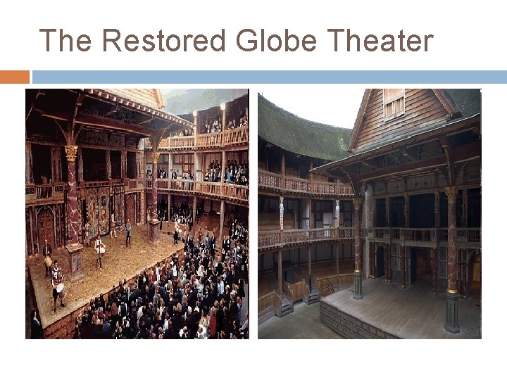 The Restored Globe Theater 
