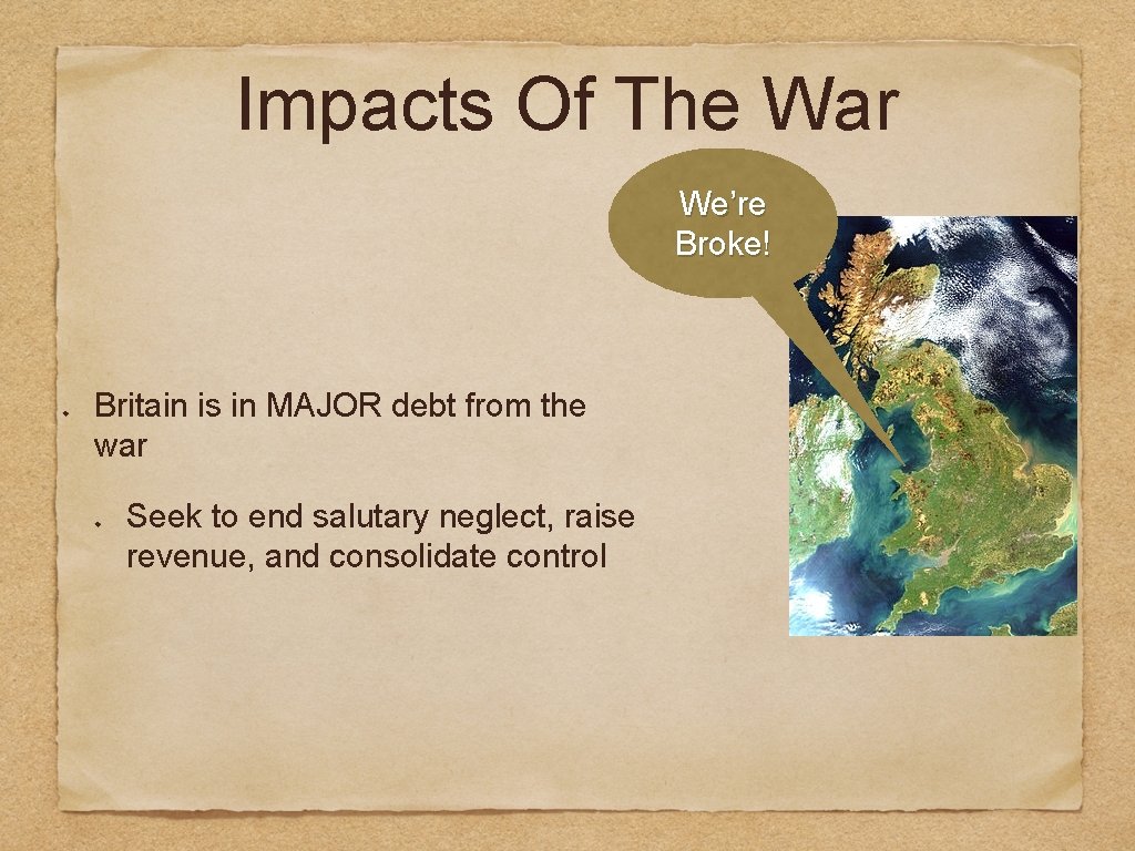 Impacts Of The War We’re Broke! Britain is in MAJOR debt from the war