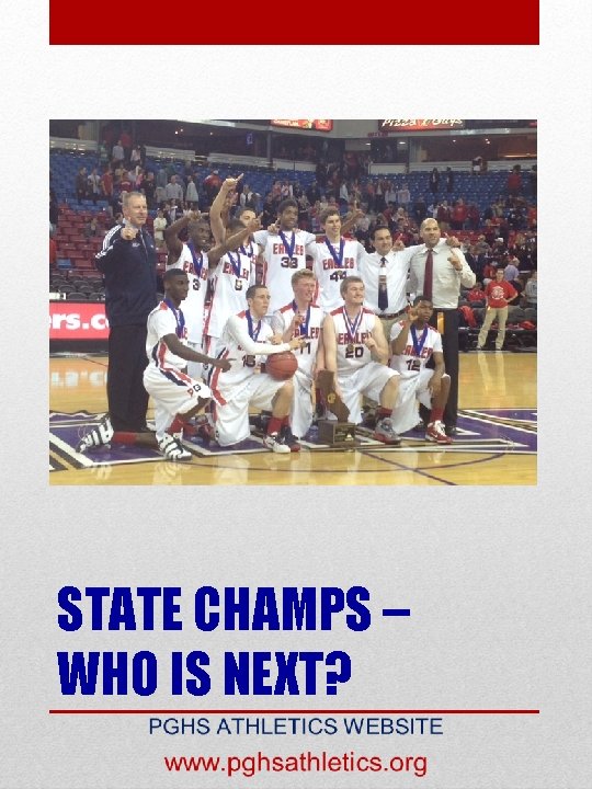 STATE CHAMPS – WHO IS NEXT? 