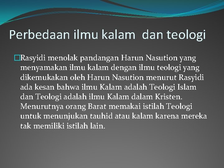 Harun Nasution Peranan Akal Akal Melambangkan Kekuatan Manusia