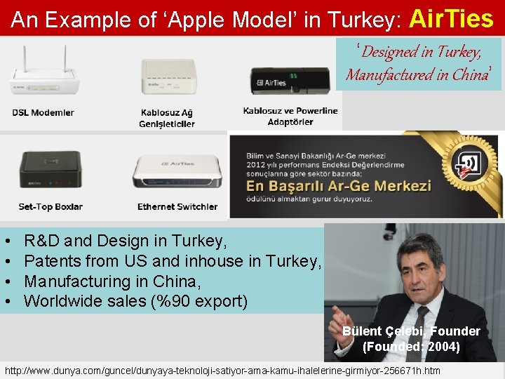 An Example of ‘Apple Model’ in Turkey: Air. Ties ‘Designed in Turkey, Manufactured in