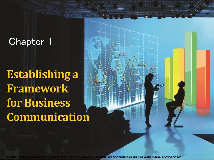 Chapter 1 Establishing a Framework for Business Communication Copyright © 2015 Cengage Learning. All