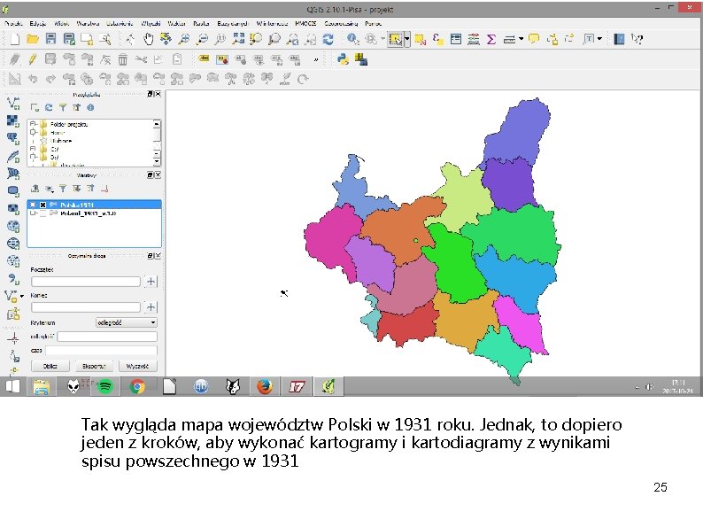 Tak wygląda mapa województw Polski w 1931 roku. Jednak, to dopiero jeden z kroków,