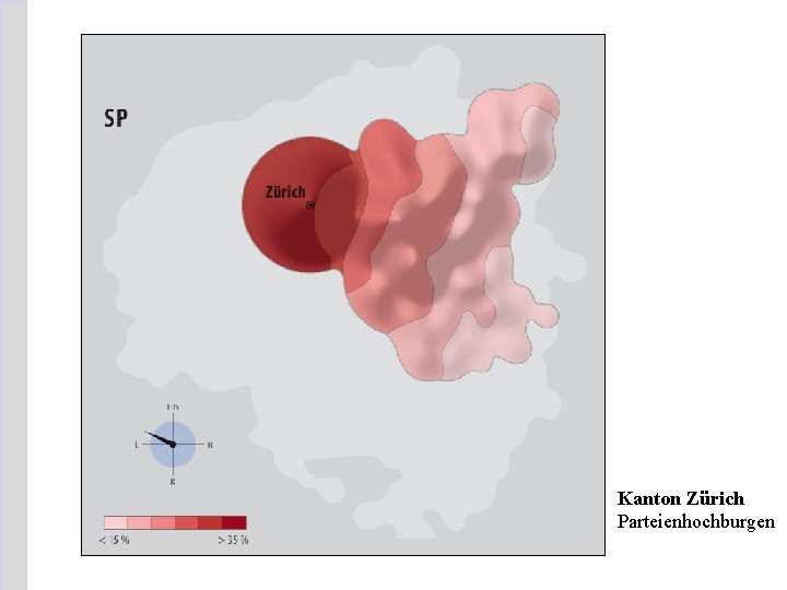 Kanton Zürich Parteienhochburgen 