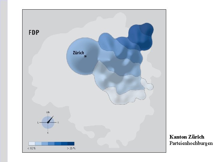 Kanton Zürich Parteienhochburgen 