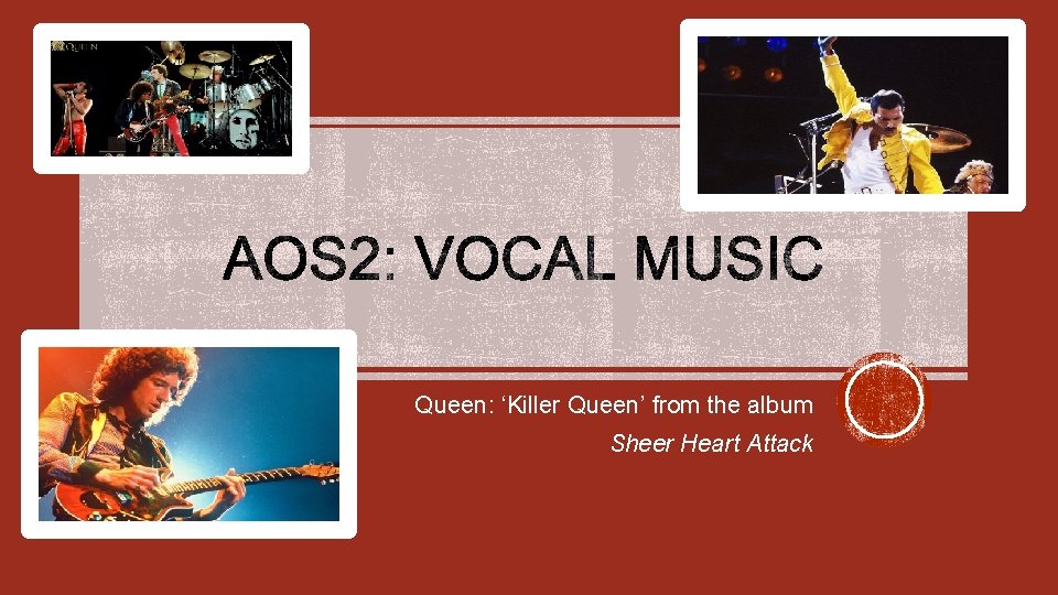 Queen: ‘Killer Queen’ from the album Sheer Heart Attack 