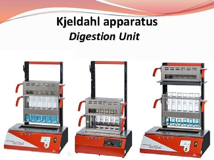 Kjeldahl apparatus Digestion Unit 