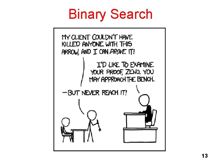 Binary Search 13 