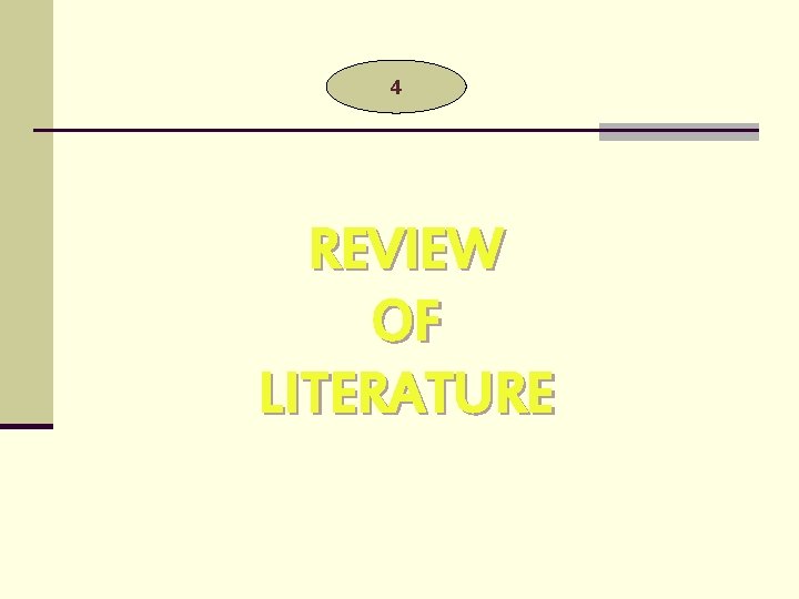 4 REVIEW OF LITERATURE 
