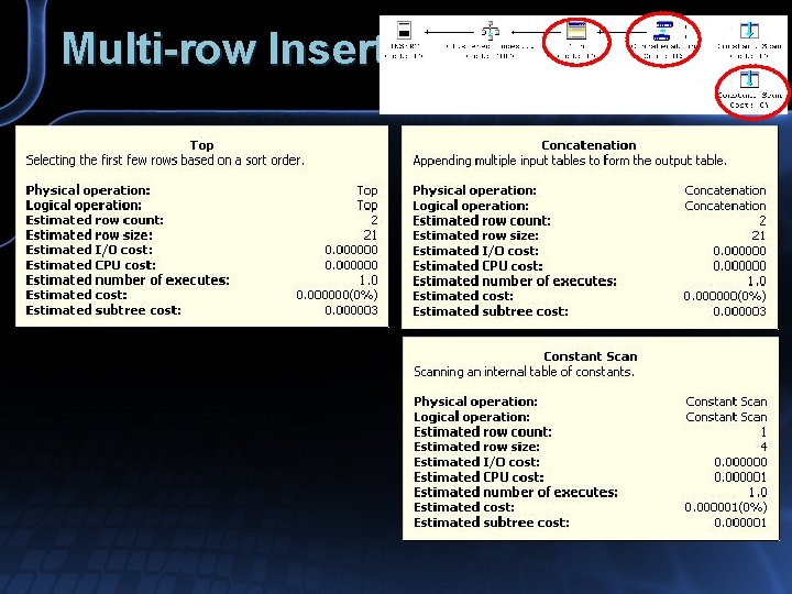 Multi-row Inserts 