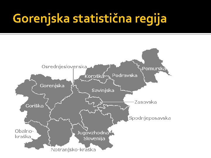 Gorenjska statistična regija 
