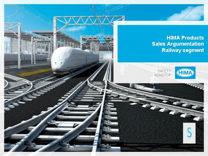 HIMA Products Sales Argumentation Railway segment 