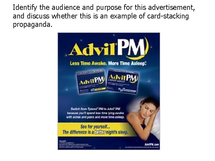 Identify the audience and purpose for this advertisement, and discuss whether this is an