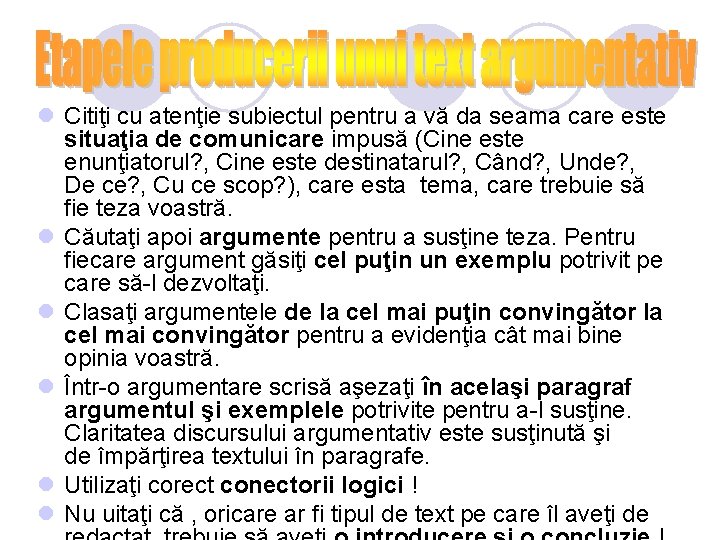 l Citiţi cu atenţie subiectul pentru a vă da seama care este situaţia de l Citiţi cu atenţie subiectul pentru a vă da seama care este situaţia de