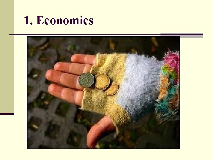 1. Economics 