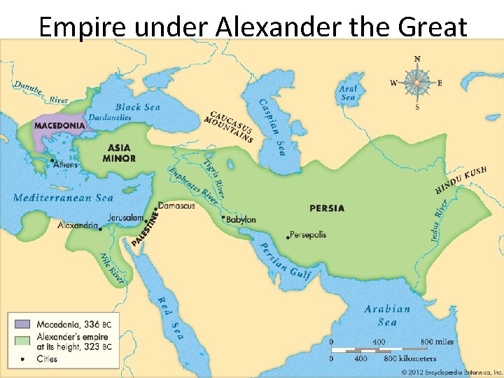 Empire under Alexander the Great 14 