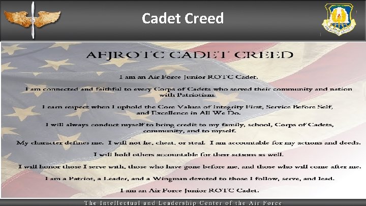 Cadet Creed 