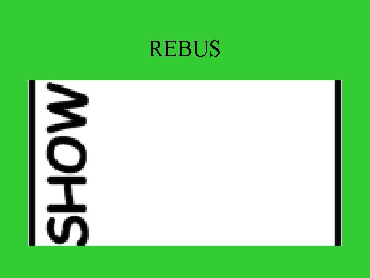 REBUS 