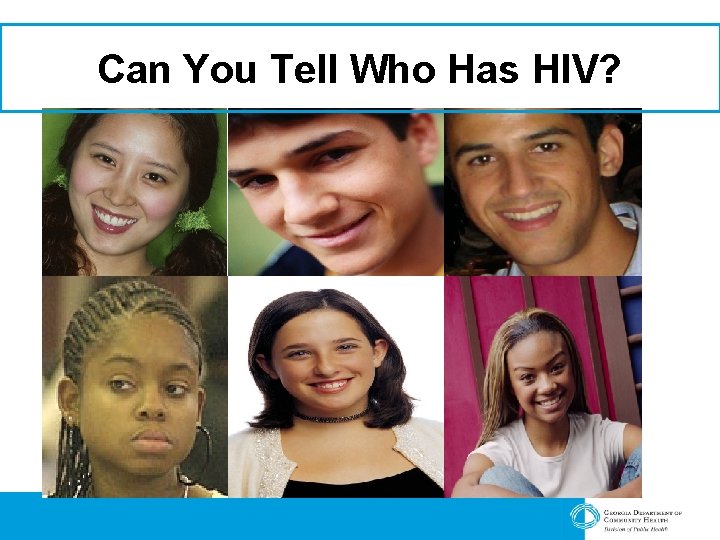 Can You Tell Who Has HIV? 