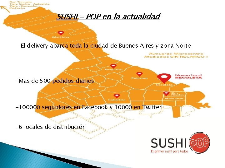 SUSHI – POP en la actualidad -El delivery abarca toda la ciudad de Buenos SUSHI – POP en la actualidad -El delivery abarca toda la ciudad de Buenos