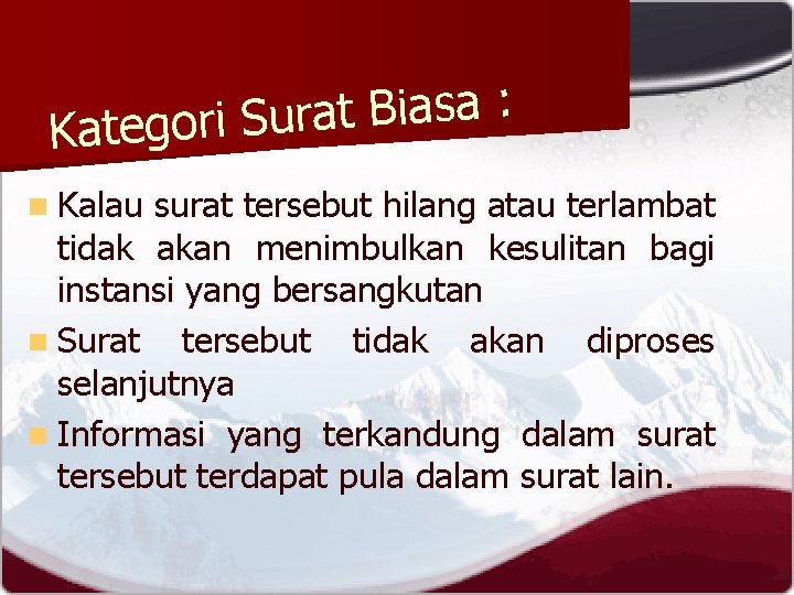 : a s a i B t a r Kategori Su n Kalau surat