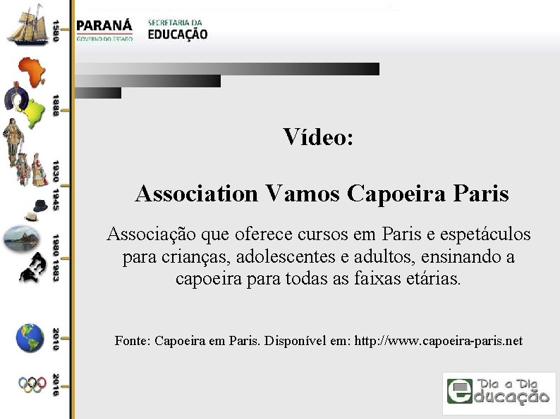 Vídeo: Association Vamos Capoeira Paris Associação que oferece cursos em Paris e espetáculos para