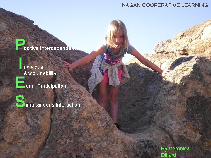 KAGAN COOPERATIVE LEARNING P I E S ositive Interdependence ndividual Accountability qual Participation imultaneous KAGAN COOPERATIVE LEARNING P I E S ositive Interdependence ndividual Accountability qual Participation imultaneous