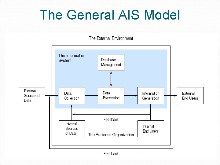 Chapter 1 The Information System An Accountants Perspective