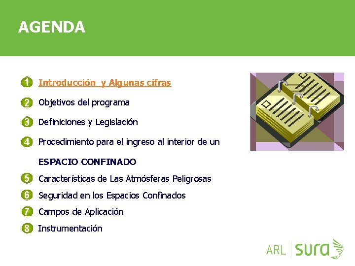 AGENDA 1 Introducción y Algunas cifras 2 Objetivos del programa 3 Definiciones y Legislación
